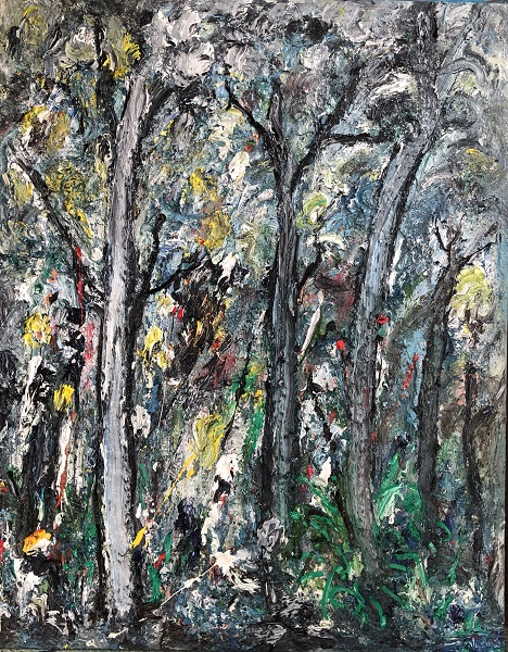 Post Bushfire 120cm x 150cm